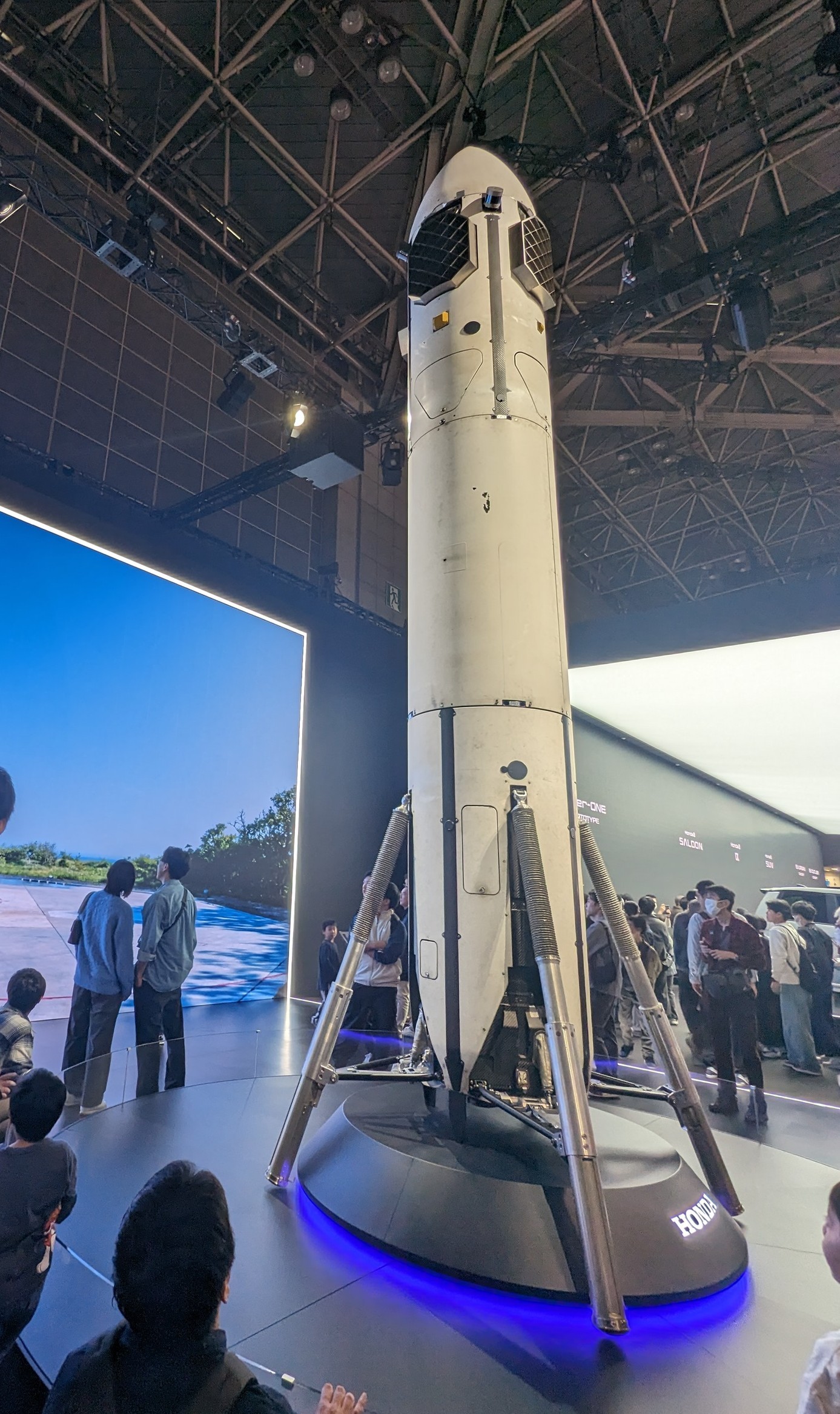 ジャパンモビリティーショー　Hondaのロケット