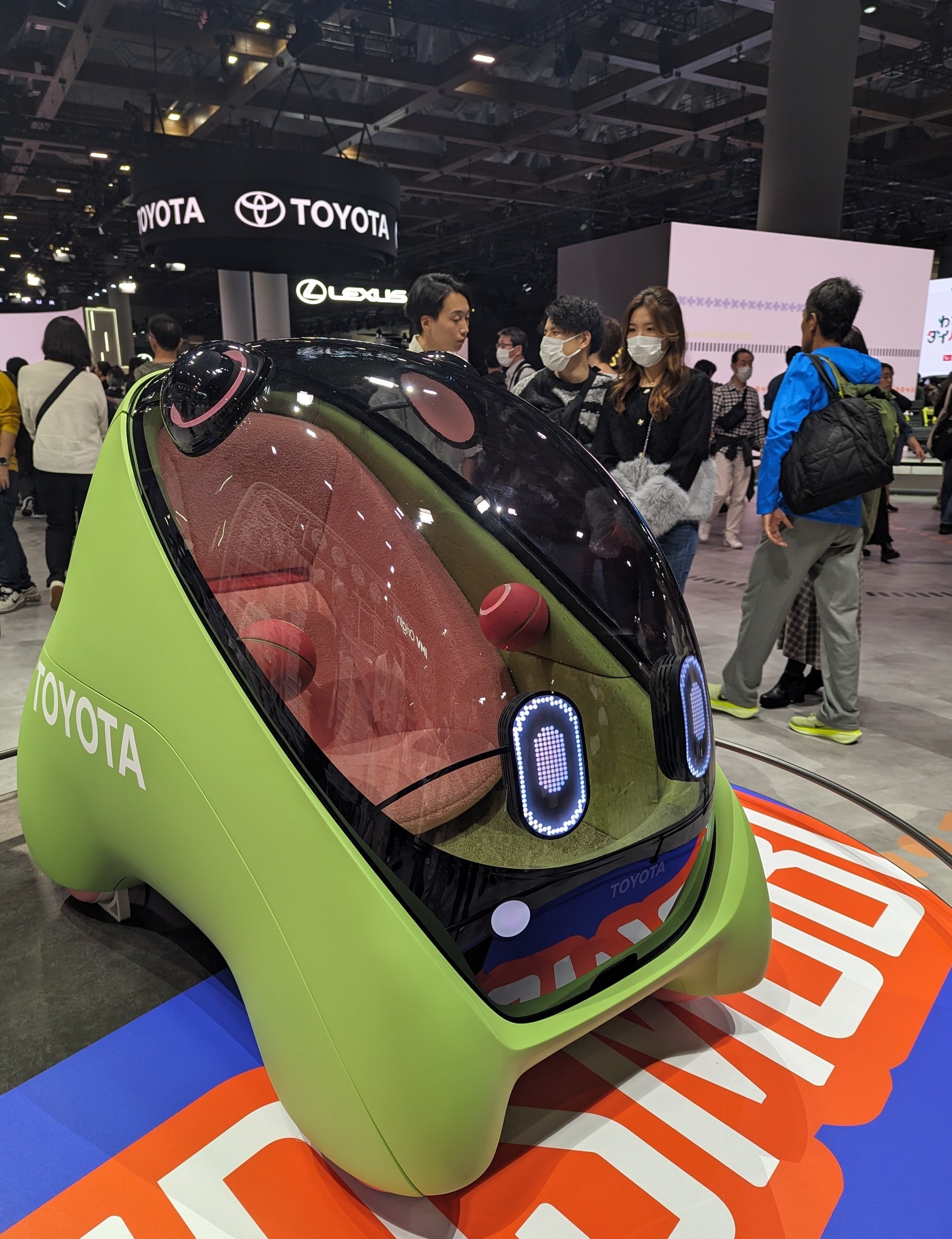 ジャパンモビリティーショー　赤ちゃん用のモビリティ