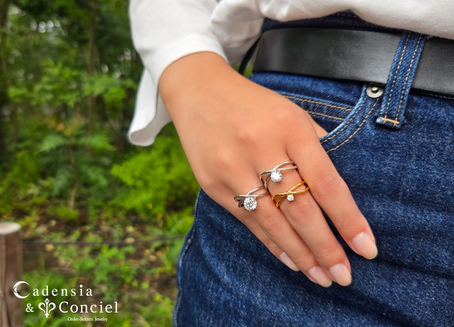 新作セミオーダー①　着用画像