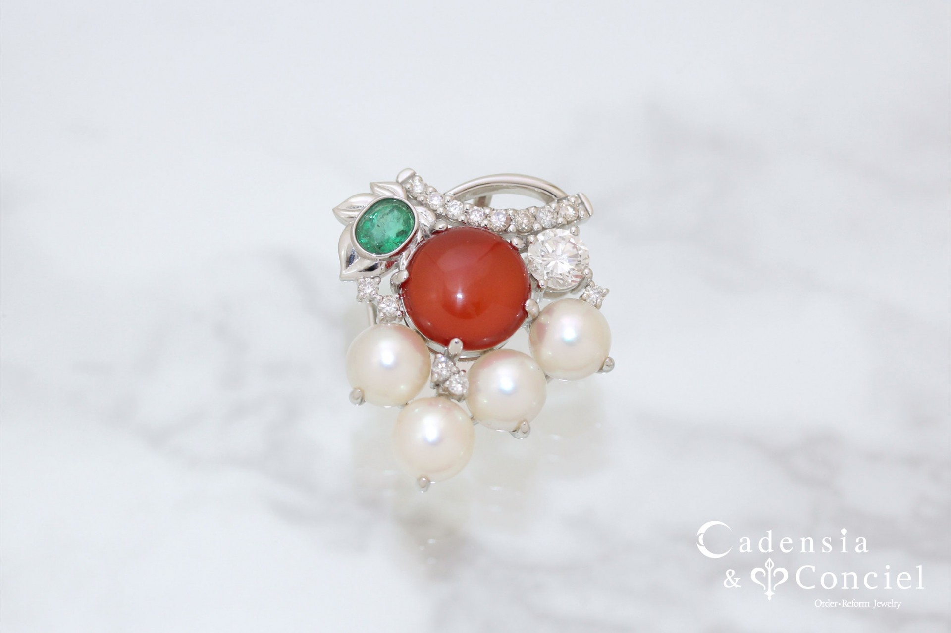 完成画像　ブローチ&ペンダント